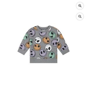NWT gray disney Nightmare Before Christmas sweatshirt size 5t